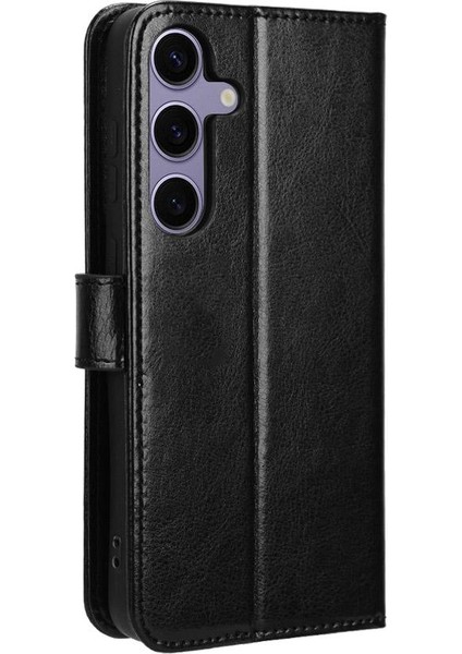 Samsung Galaxy S24 5g Manyetik Kart Tutucu Kapak Çevirin Cüzdan (Yurt Dışından)