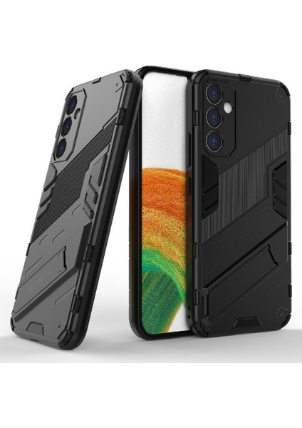 Samsung Galaxy A34 5g Kickstand Sağlam Askeri Koruyucu Kapak (Yurt Dışından)