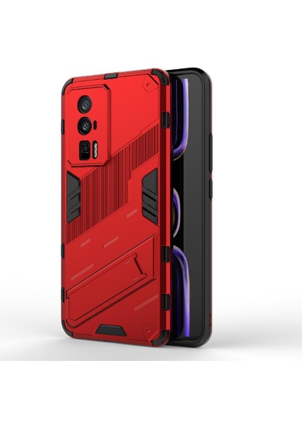 Xiaomi Poco F5 Pro Koruyucu Kapak Için Kılıf Sağlam Askeri Kickstand (Yurt Dışından)