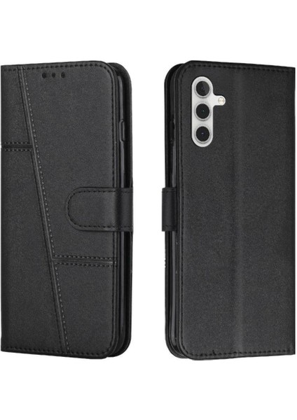 Samsung Galaxy A35 5g Kart Ekleme Için Kılıf Yan Toka Tam Pu Flip (Yurt Dışından)