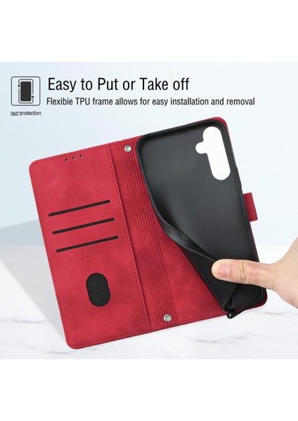 Samsung Galaxy Case 5g Kart Tutucu Cüzdan Kapak Çevirin Manyetik (Yurt Dışından)