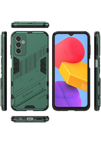 Samsung Galaxy M13 5g Kickstand Sağlam Askeri Koruyucu Kapak (Yurt Dışından)
