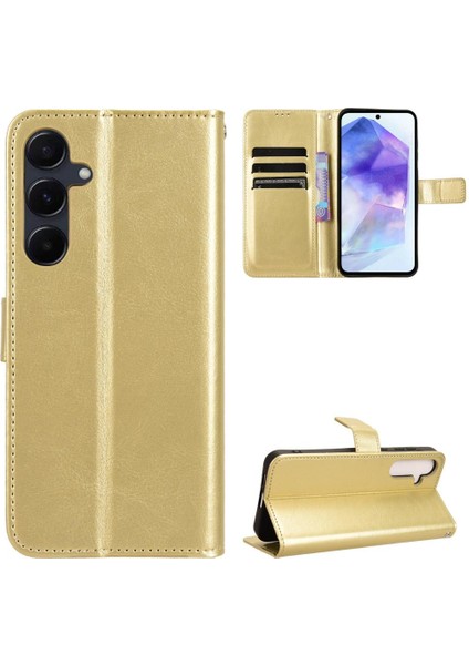 Samsung Galaxy A35 5g Flip Kapak Manyetik Cüzdan Kart Tutucu (Yurt Dışından)
