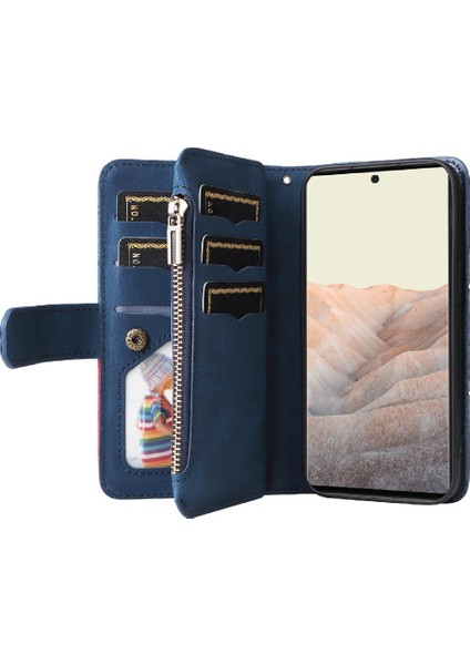 Google Piksel 6 Pro Dokuz Kart Yuvaları Için Kılıf Kickstand Koruyucu Fermuar (Yurt Dışından) indirimleri