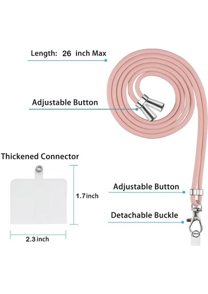 Google Piksel 8 Pro Crossbody Kordon Askısı Mermer Anti-Scratch Için Kılıf (Yurt Dışından)