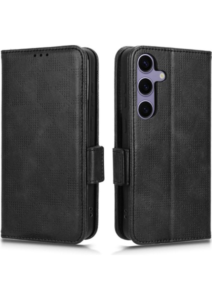 Samsung Galaxy S24 5g Görüntüleme Için Kılıf Standı Cüzdan Kapak Çevirin 3 Kart Pu (Yurt Dışından)