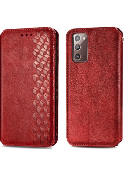 Samsung Galaxy Not 20 Için Kılıf Moda Tasarım Cüzdan Fonksiyonu Zarif (Yurt Dışından) fırsatları