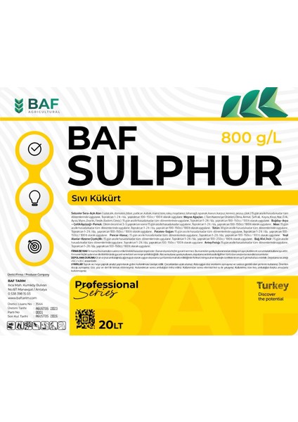 Baf Sulphur