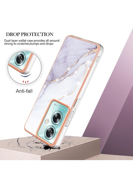 Oppo A79 5g Koruma Için Kılıf Mermer Desen Ince Tpu Yumuşak Tampon (Yurt Dışından) fırsatları