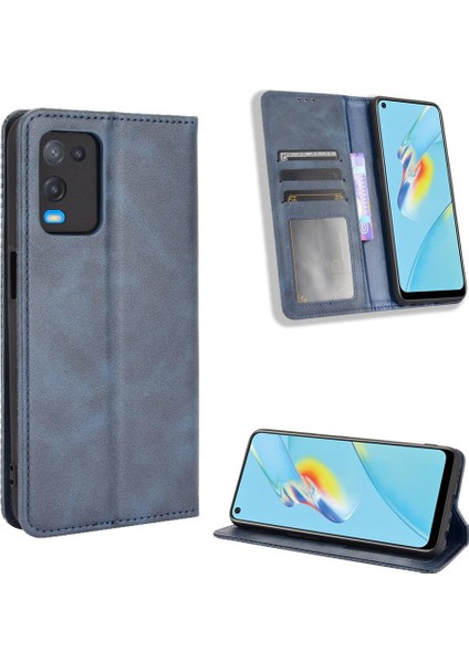 Oppo A54 4g Cüzdan Manyetik Kapatma Pu Deri Için Kılıf (Yurt Dışından) fırsatları