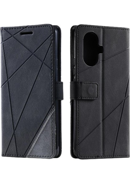Realme 10 Pro Artı Kart Tutucu Için Kılıf Kickstand Cüzdan Flip Folio Pu (Yurt Dışından)