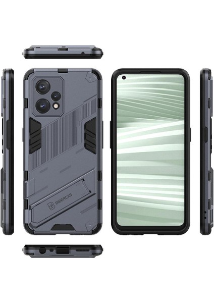 Realme 9 Pro Koruyucu Kapak Sağlam Askeri Kickstand Için Kılıf (Yurt Dışından)