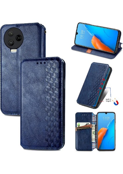 Infinix Not 12 Pro Cüzdan Fonksiyonu Için Kılıf Moda Tasarım Kapak Çevirin (Yurt Dışından)