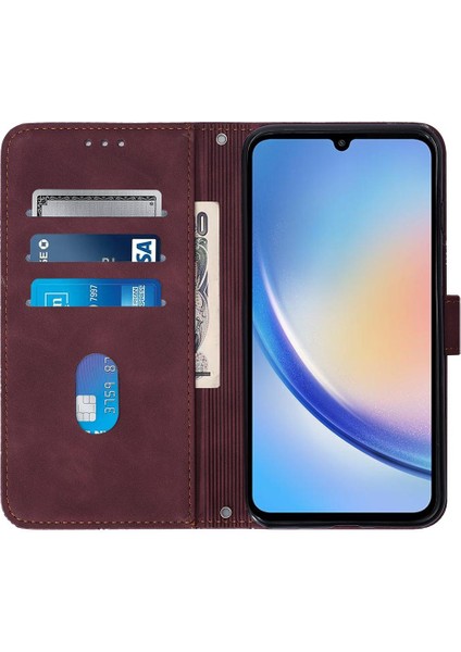 Samsung Galaxy A35 5g Pu Deri Cüzdan Kapak Kredi Kartı Tutucu (Yurt Dışından) fiyatları
