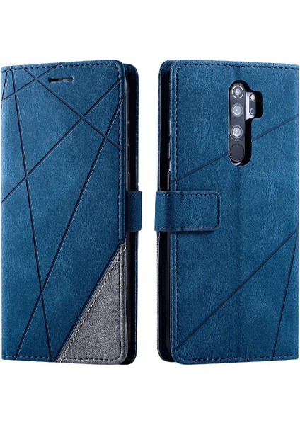 Xiaomi Redmi Not 8 Için Kılıf Pro Manyetik Cüzdan Çevir Folio Pu Deri (Yurt Dışından)
