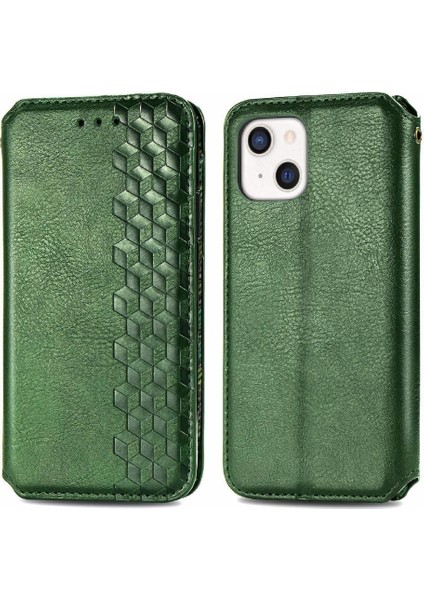 Apple IPhone 13 Için Kılıf Mini Deri Kılıf Cüzdan Fonksiyonu Zarif Flip (Yurt Dışından)