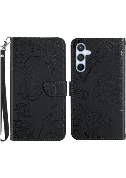 Samsung Galaxy A35 5g Darbeye Deri Kılıf Bilek Kayışı Pu (Yurt Dışından)