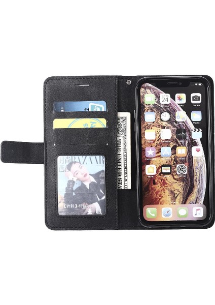 IPhone Xr Pu Deri Kart Tutucu Kickstand Cüzdan Flip Folio (Yurt Dışından) fiyatları