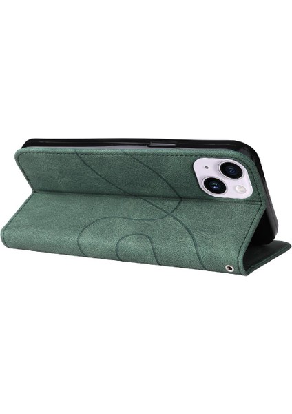IPhone 15 Artı Kickstand Koruyucu Pu Deri Flip Folio Kılıf (Yurt Dışından) indirimleri