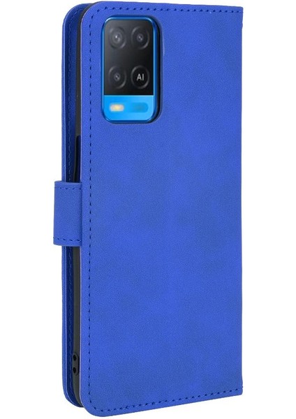 Oppo A54 4g Deri Için Kılıf Folio Flip Case Koruyucu Kapak ile Tam (Yurt Dışından) modelleri