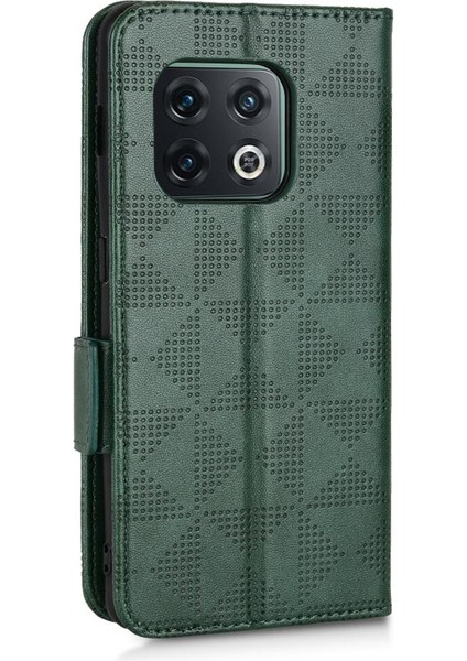 Oneplus 10 Için Kılıf Pro 5g Pu Deri Cüzdan Görüntüleme Standı 3 Kart Tutucu (Yurt Dışından)