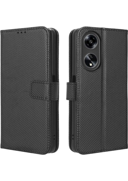 Oppo A98 Kickstand Kart Tutucu Kapak Manyetik Cüzdan Için Kılıf (Yurt Dışından)