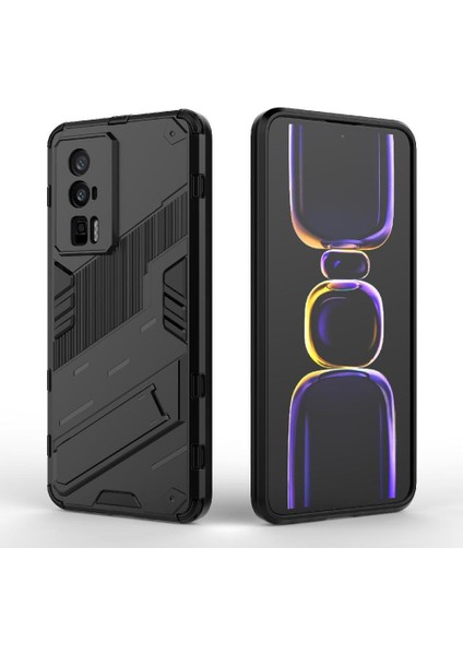 Xiaomi Poco F5 Pro Koruyucu Kapak Için Kılıf Sağlam Askeri Kickstand (Yurt Dışından)