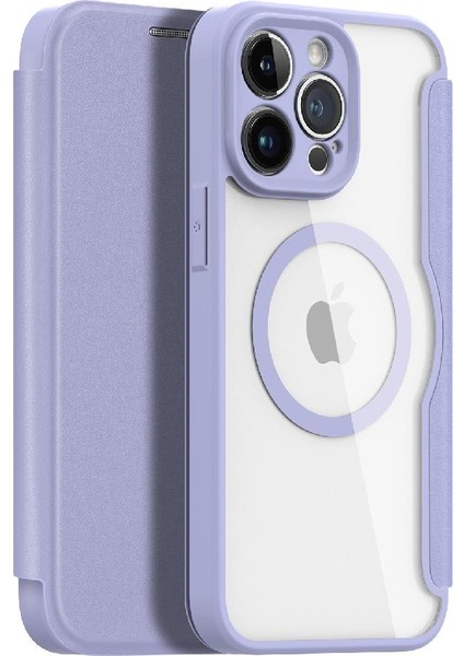 Rfıd Engelleme Kart Yuvası Pu Kapak ile IPhone 14 Pro Max Için Duducase Durumda (Yurt Dışından)