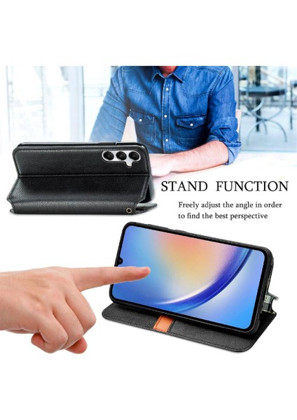 Samsung Galaxy A35 5g Cüzdan Fonksiyonu Için Kılıf Deri Kılıf Moda Çevir (Yurt Dışından) modelleri