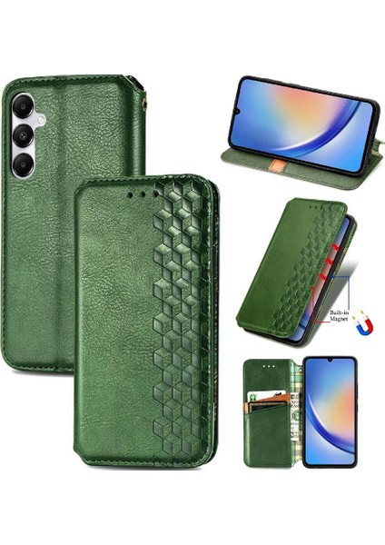 Samsung Galaxy A35 5g Cüzdan Fonksiyonu Için Kılıf Deri Kılıf Moda Çevir (Yurt Dışından)