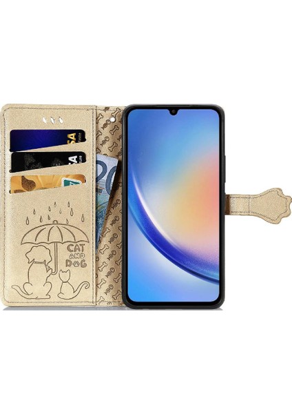 Samsung Galaxy A35 5g Darbeye Karikatür Hayvanlar Için Kılıf Kısa Kayış (Yurt Dışından) fırsatları