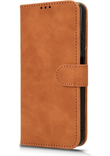 Kart Tutucu Kickstand ile Realme 12 5g Deri Folio Flip Case Için Kılıf (Yurt Dışından) modelleri