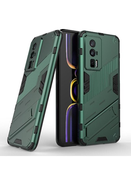 Xiaomi Poco F5 Pro Koruyucu Kapak Için Kılıf Sağlam Askeri Kickstand (Yurt Dışından)