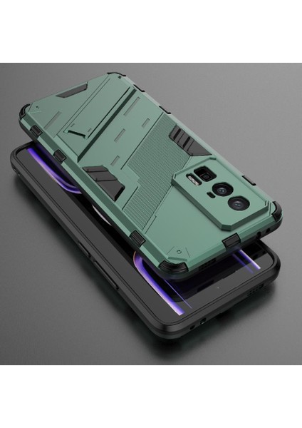Xiaomi Poco F5 Pro Koruyucu Kapak Için Kılıf Sağlam Askeri Kickstand (Yurt Dışından) modelleri