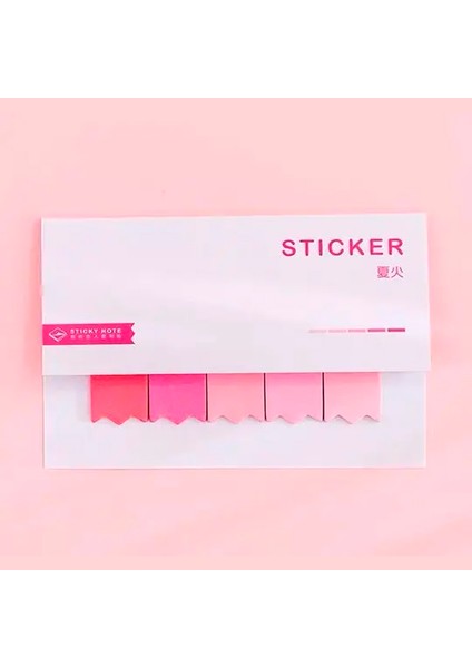 Renkli Postit Post It Post It Kitap Ayracı Ayraç Postit Sticker Not Kağıdı Kağıt Postit 100 Yaprak