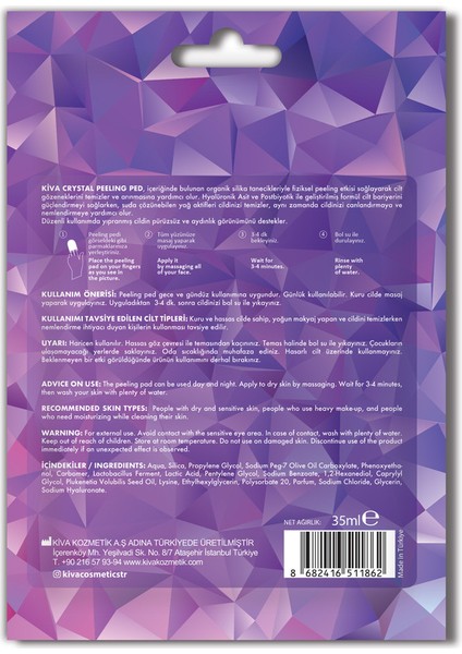 Peeling Pad Crystal