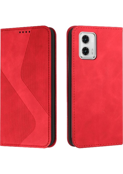 Motorola Moto G73 Kart Yuvaları Tutucu Cüzdan Kickstand Manyetik Pu (Yurt Dışından)