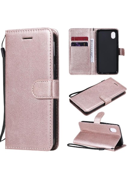 Kart Yuvası Iş Cüzdan Telefon ile Samsung Galaxy A01 Çekirdek Için Flip Case (Yurt Dışından)