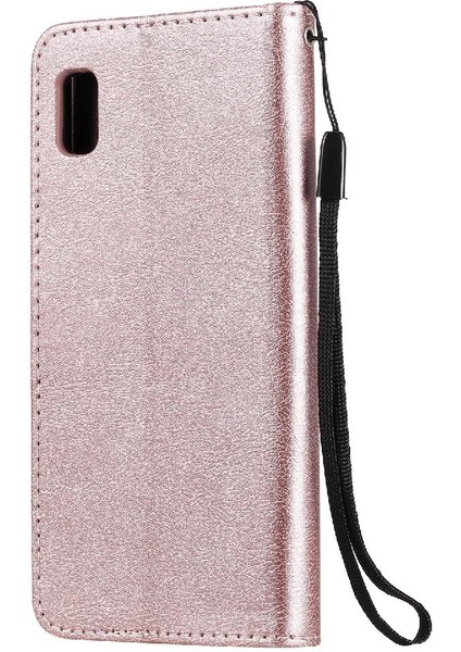Kart ile Samsung Galaxy A10E Iş Cüzdan Telefon Kılıfı Için Flip Case (Yurt Dışından)