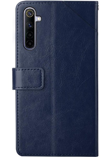 Realme 6 Pro Telefon Kılıfı Için Kılıf Darbeye Tpu Kabuk Kapak Kapak Kitap (Yurt Dışından)