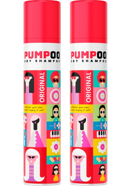 Orijinal Kuru Şampuan - Original Dry Shampoo X2 Adet