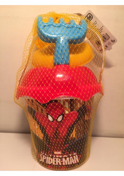 Çocuklar İçin Renkli Spiderman Baskılı Plaj Oyuncağı, 3+ Yaş Uygun, Türkiye Menşei