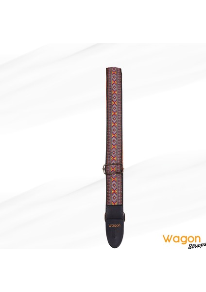 Straps Vintage Serisi Gitar Askısı - Nested Prism