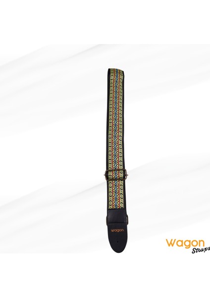 Straps Vintage Serisi Gitar Askısı - Sunflower Trail