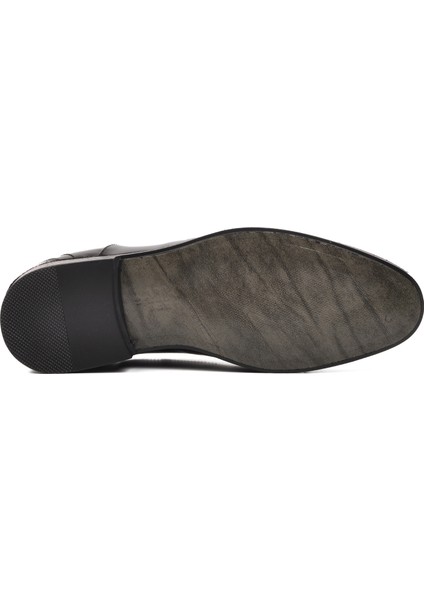 Premium 03259 Siyah Rugan Deri Erkek Klasik Ayakkabı indirimleri
