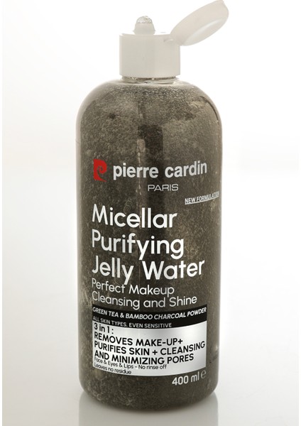Gently Cleansing Micellar Water With Charcoal Powder & Green Tea-Makyaj Temizleme Suyu