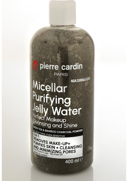 Gently Cleansing Micellar Water With Charcoal Powder & Green Tea-Makyaj Temizleme Suyu