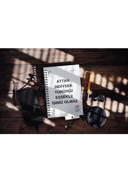 Konuşan Defter 14 x 20 cm Çizgili 32 Yaprak 64 Sayfa Notebook Günlük Anı Defteri