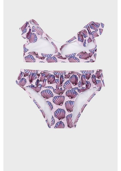 Chacha Desenli Uv Korumalı Çabuk Kuruyan Bikini Kız Çocuk Bikini SB2414000109 fiyatları