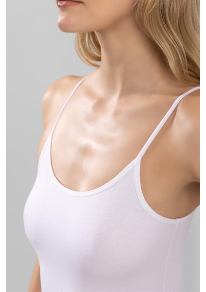 Kadın Kancalı Body Zıbın ''kancalı'' %92 Cotton Pamuk %8 Elastane Iç Giyim fırsatları